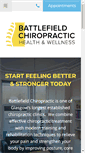 Mobile Screenshot of battlefieldchiropractic.co.uk